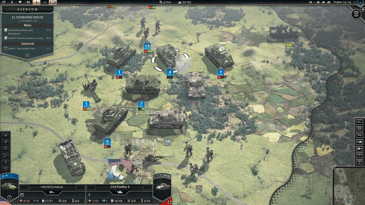 Panzer Corps 2: Frontlines - Bulge Screenshot 6