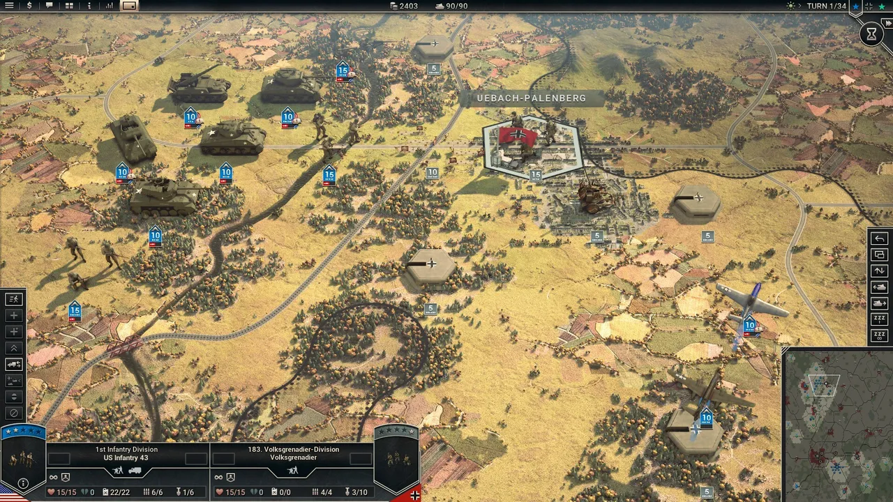 Panzer Corps 2: Frontlines - Westwall Screenshot 1