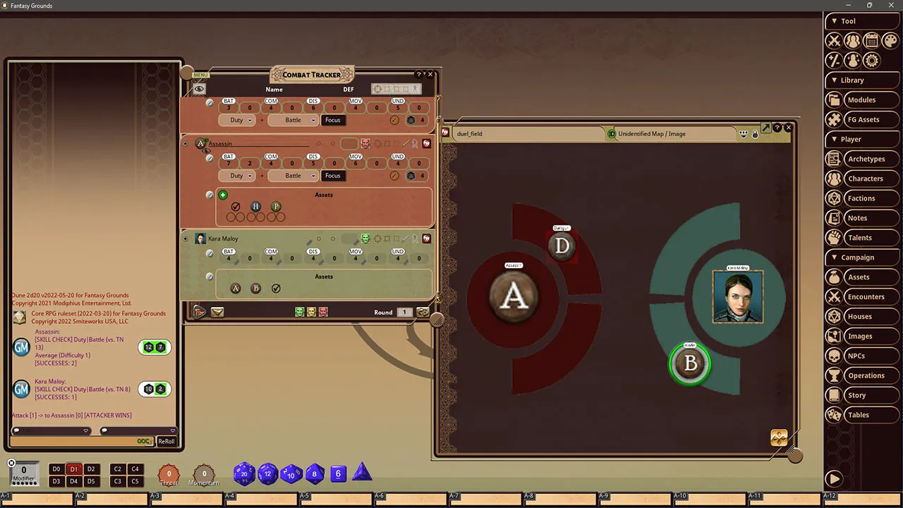 Fantasy Grounds - Dune Adventures in the Imperium Screenshot 0