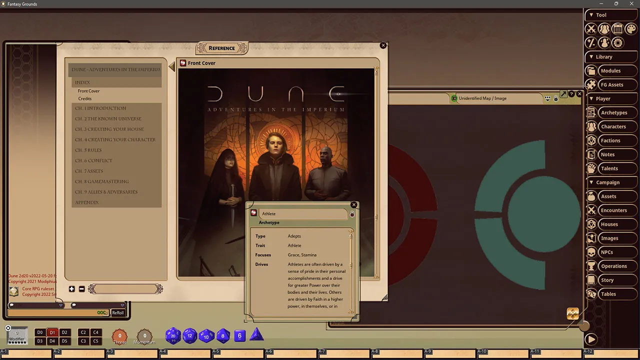 Fantasy Grounds - Dune Adventures in the Imperium Screenshot 2