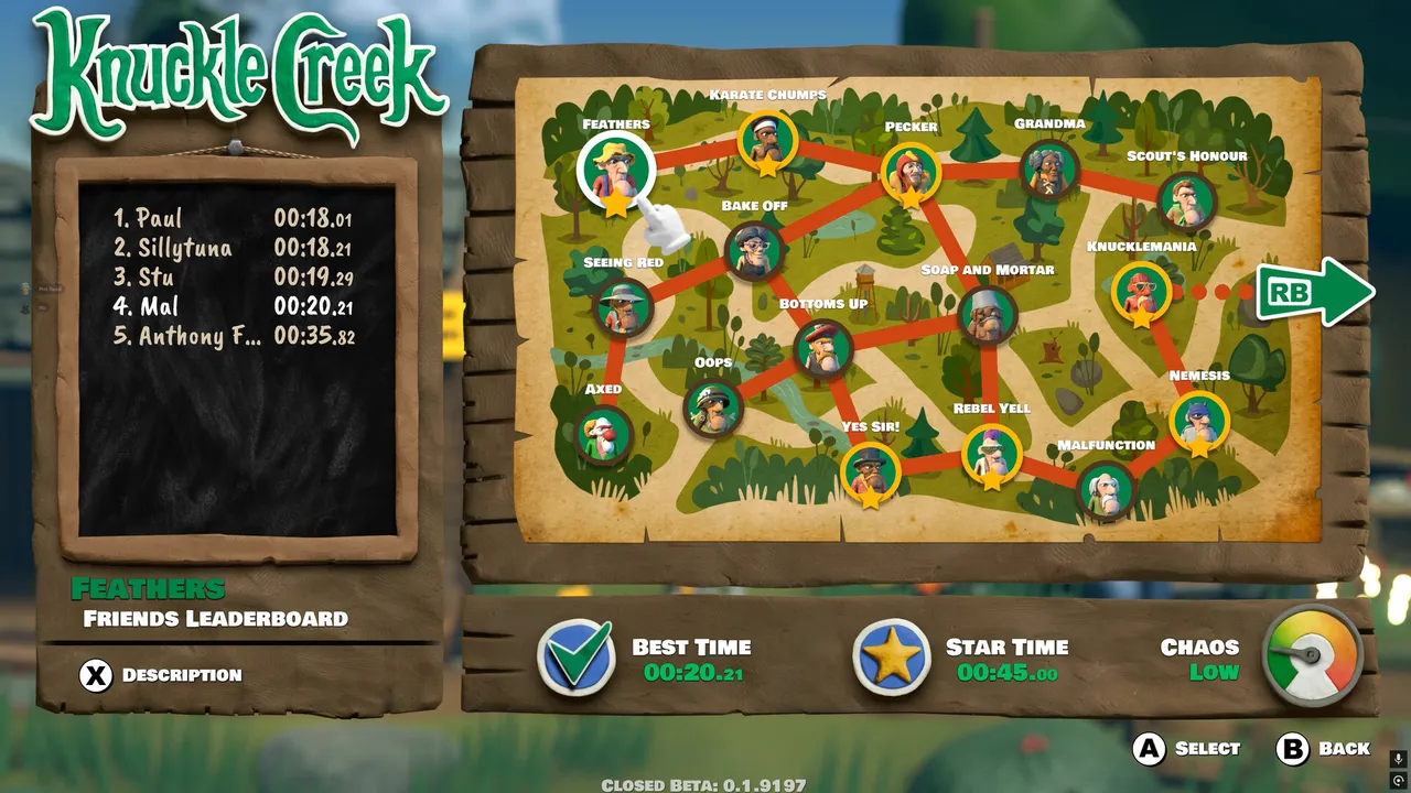 Knuckle Creek Screenshot 4