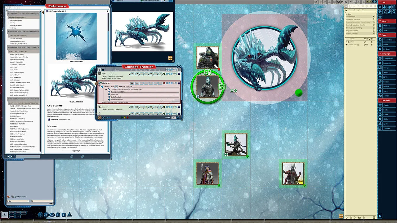 Fantasy Grounds - Starfinder RPG - Starfinder Adventure Path #43: Icebound (Horizons of the Vast 4 of 6) Screenshot 2