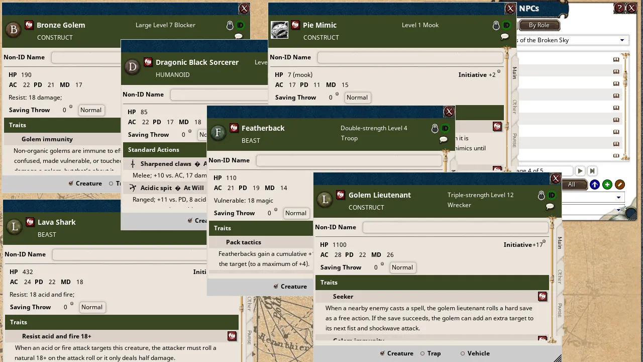 Fantasy Grounds - Shards of the Broken Sky Screenshot 0