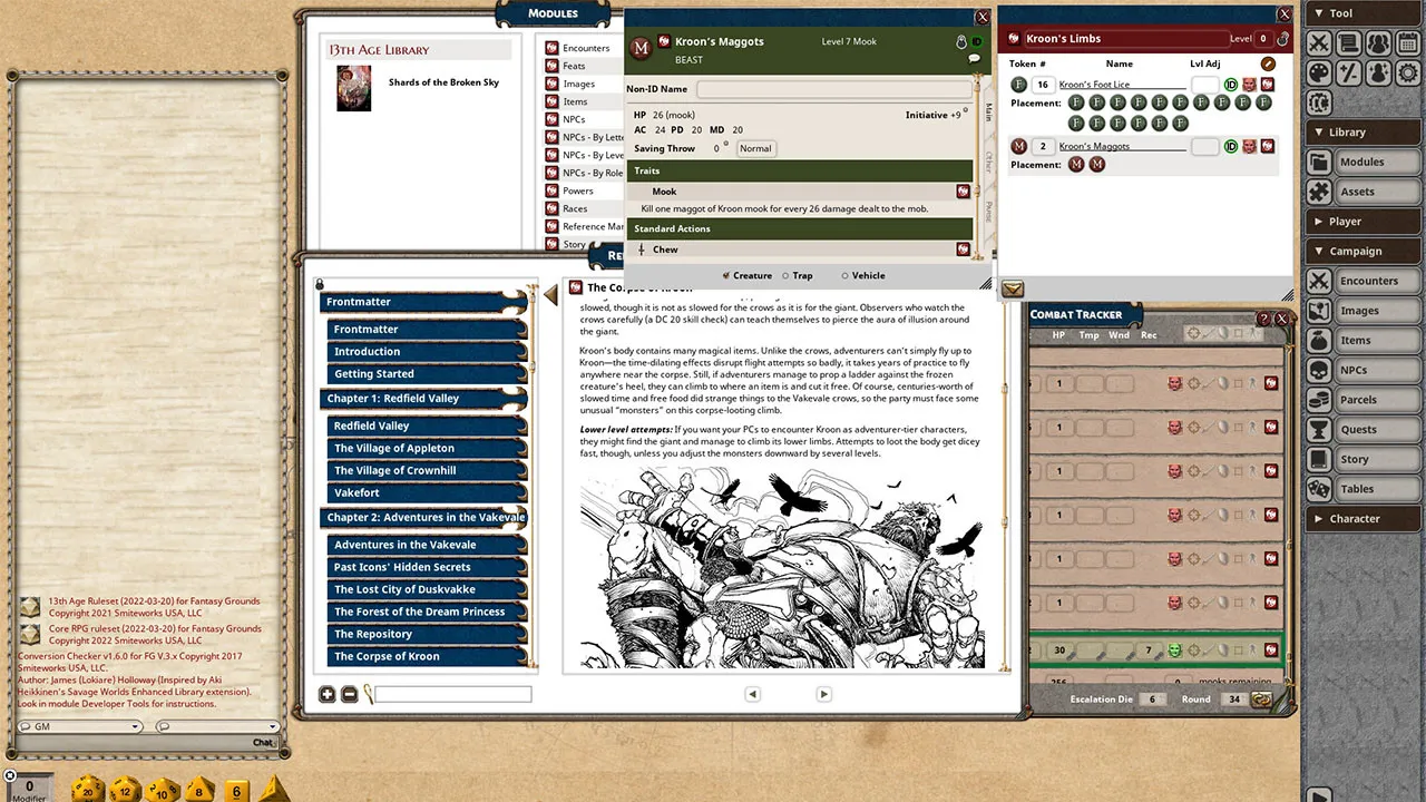 Fantasy Grounds - Shards of the Broken Sky Screenshot 2