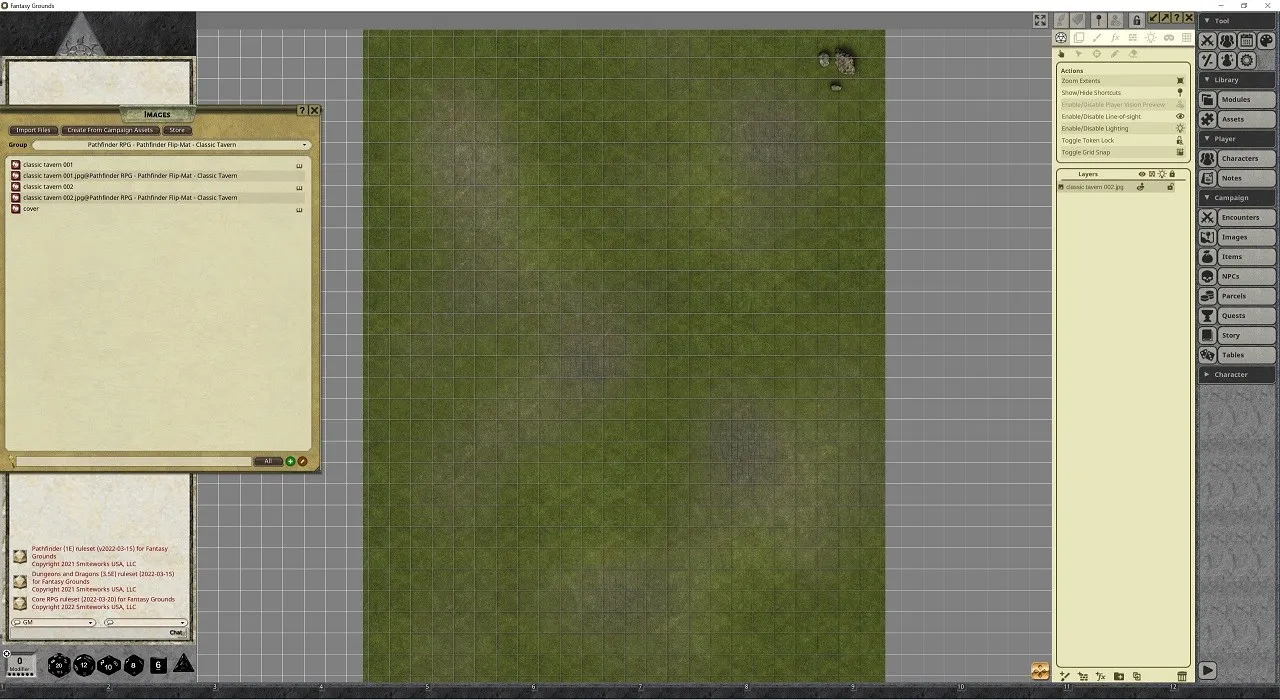 Fantasy Grounds - Pathfinder RPG - Pathfinder Flip-Map - Classic Tavern Screenshot 4