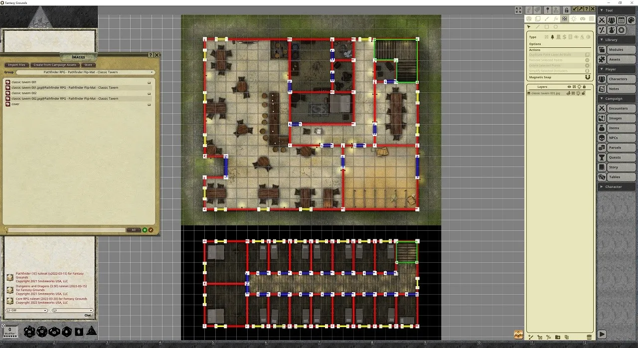 Fantasy Grounds - Pathfinder RPG - Pathfinder Flip-Map - Classic Tavern Screenshot 0
