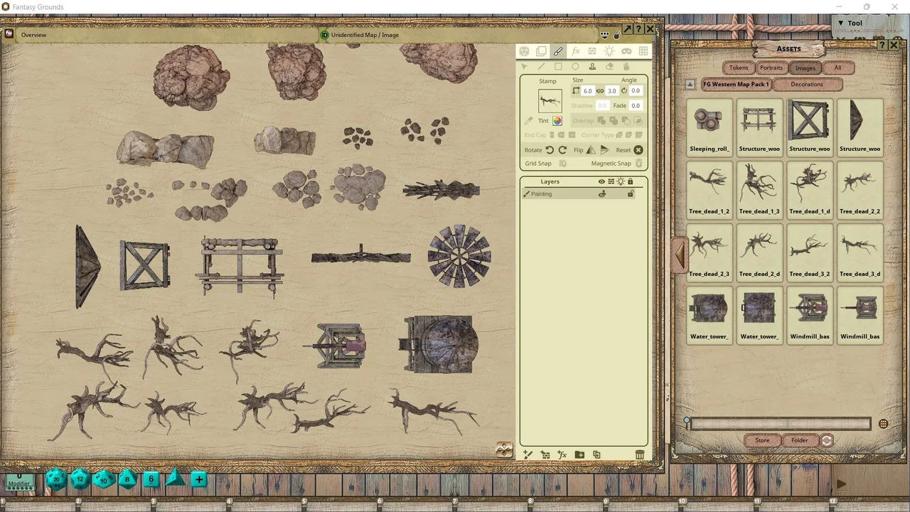 Fantasy Grounds - FG Western Map Pack Screenshot 1