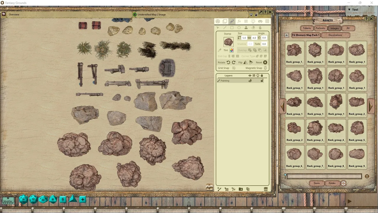Fantasy Grounds - FG Western Map Pack Screenshot 2