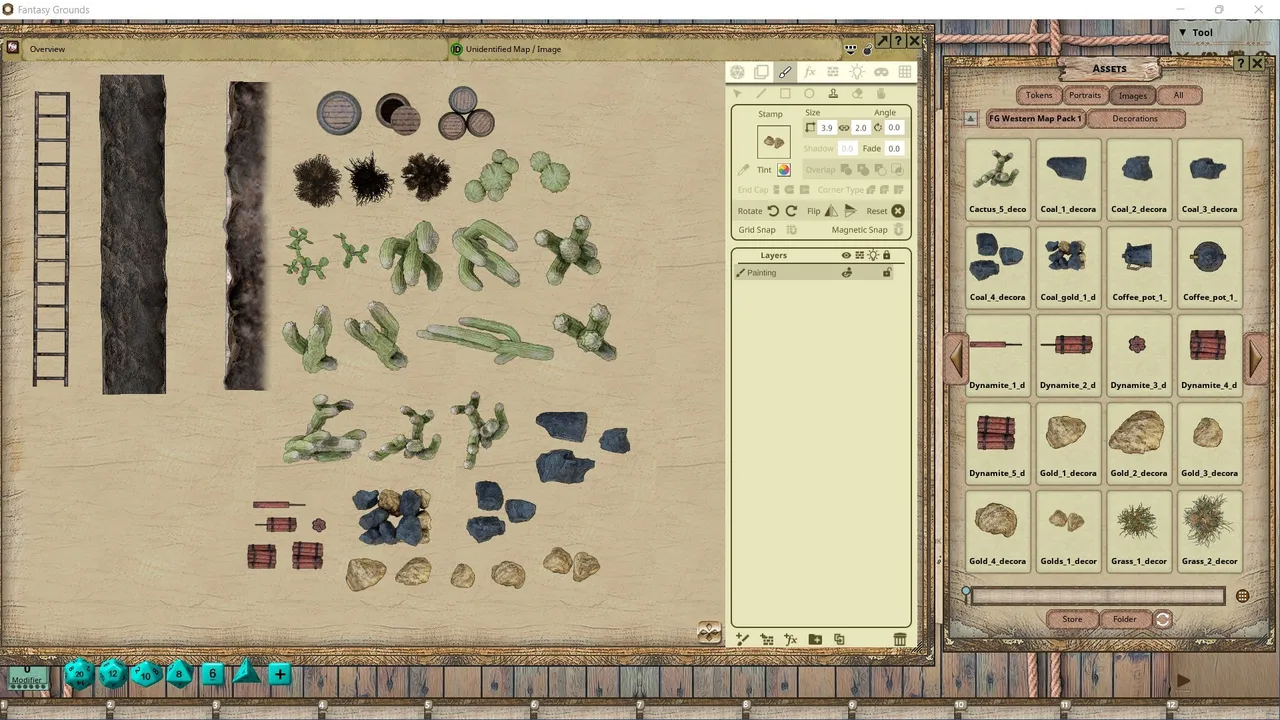 Fantasy Grounds - FG Western Map Pack Screenshot 0