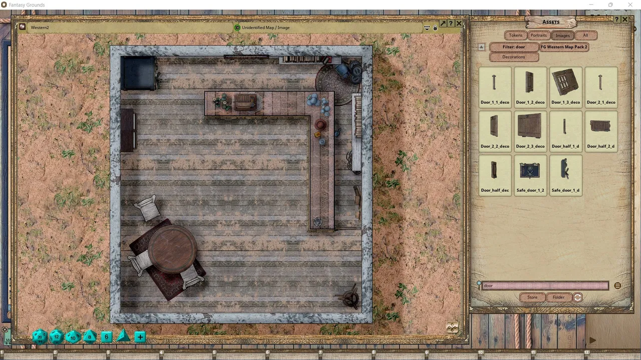 Fantasy Grounds - FG Western Map Pack 2 Screenshot 3