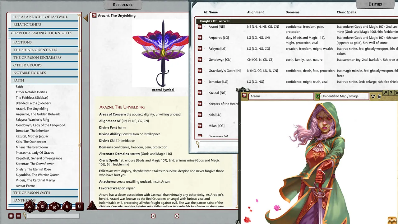 Fantasy Grounds - Pathfinder 2 RPG - Lost Omens: Knights of Lastwall Screenshot 3