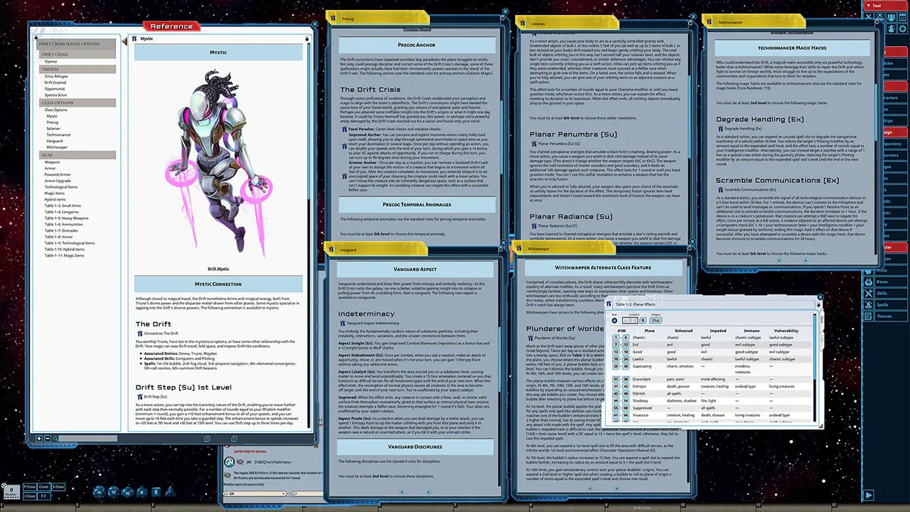 Fantasy Grounds - Starfinder RPG - Drift Crisis Screenshot 6