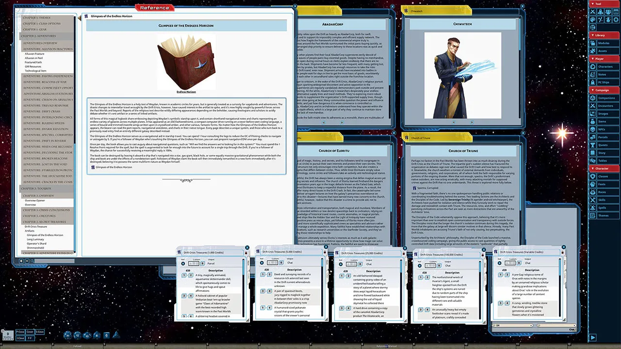 Fantasy Grounds - Starfinder RPG - Drift Crisis Screenshot 0