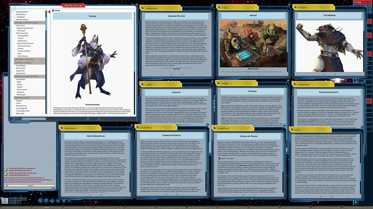 Fantasy Grounds - Starfinder RPG - Drift Crisis Screenshot 1