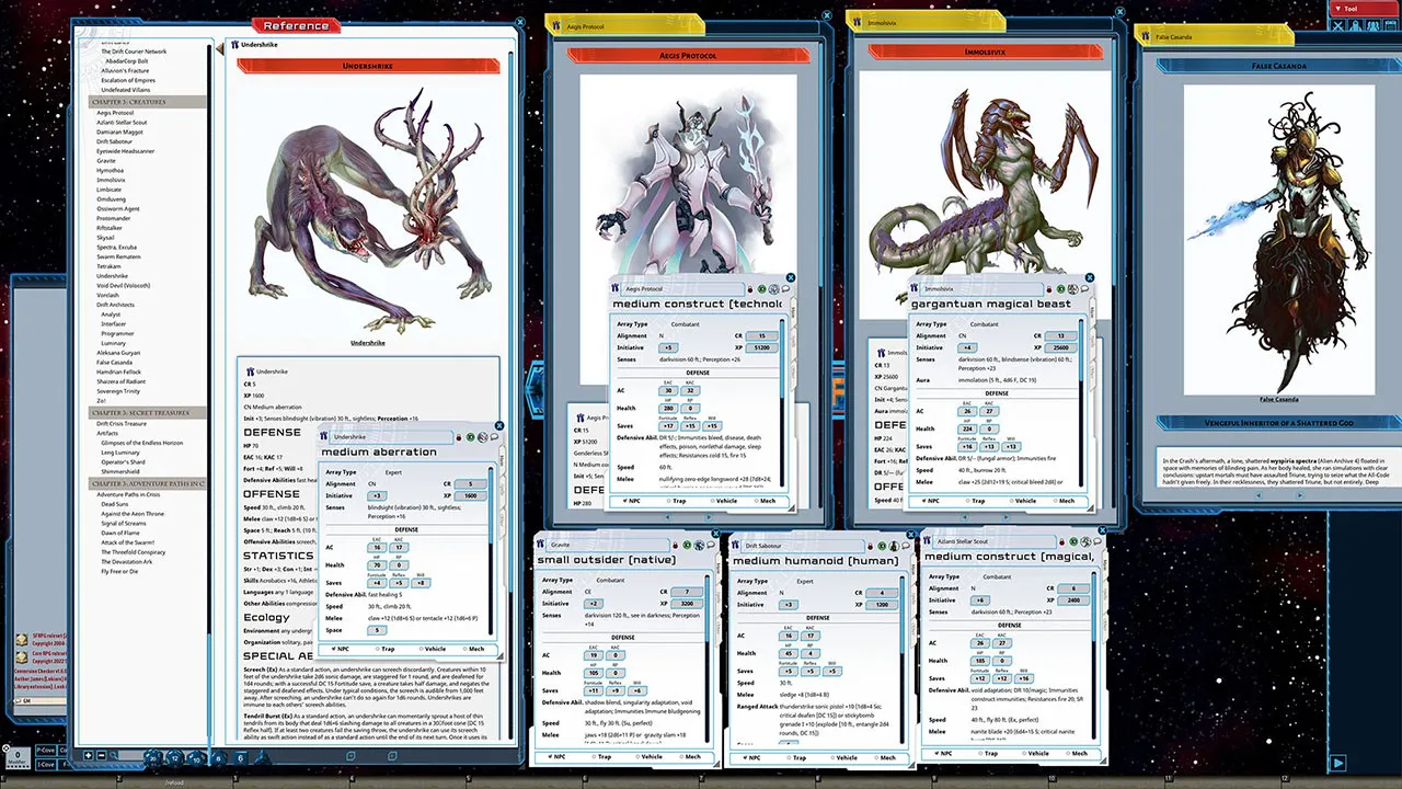 Fantasy Grounds - Starfinder RPG - Drift Crisis Screenshot 3