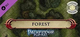 Fantasy Grounds - Pathfinder RPG - Pathfinder Flip-Map - Classic Forest