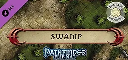 Fantasy Grounds - Pathfinder RPG - Pathfinder Flip-Map - Classic Swamp