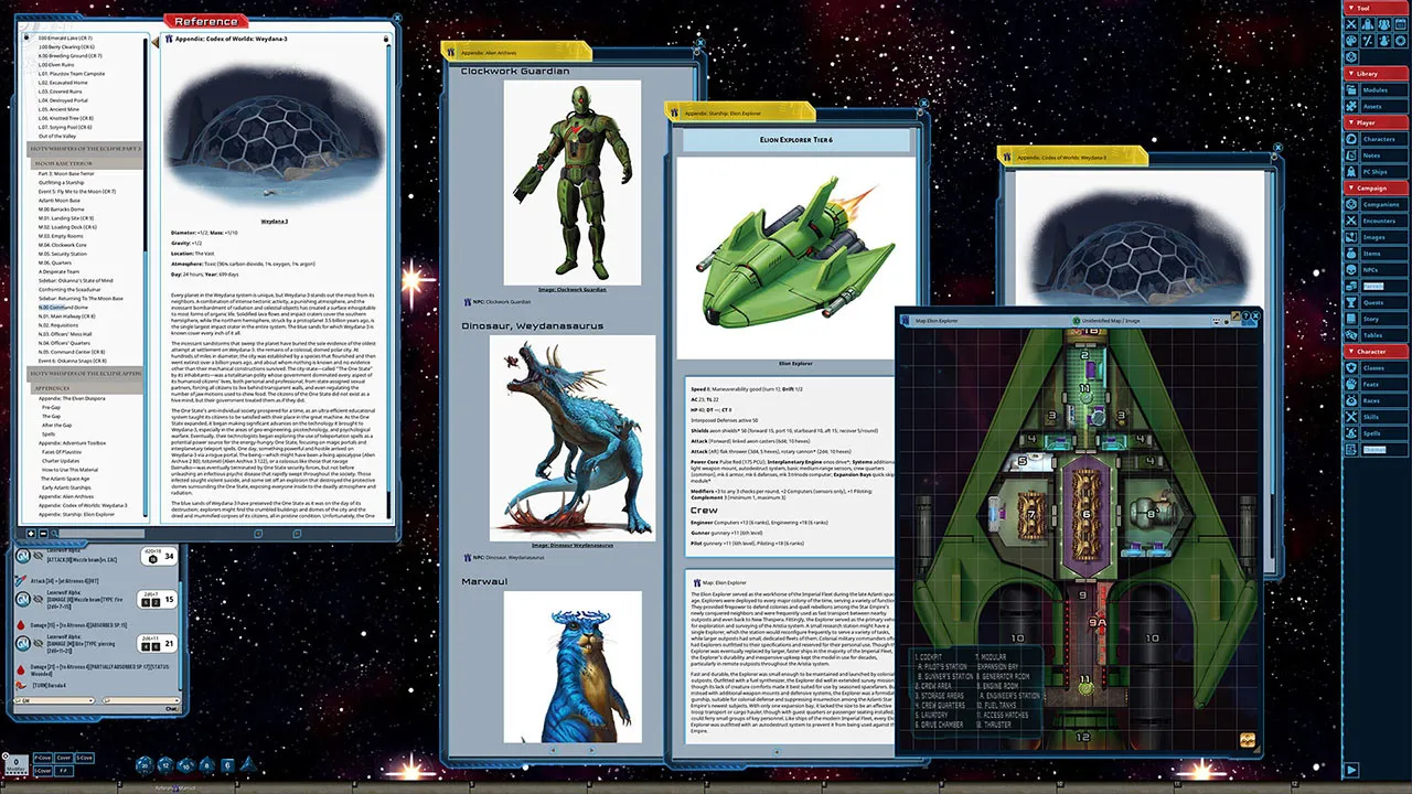 Fantasy Grounds - Starfinder RPG - Starfinder Adventure Path #42: Whispers of the Eclipse (Horizons of the Vast 3 of 6) Screenshot 4