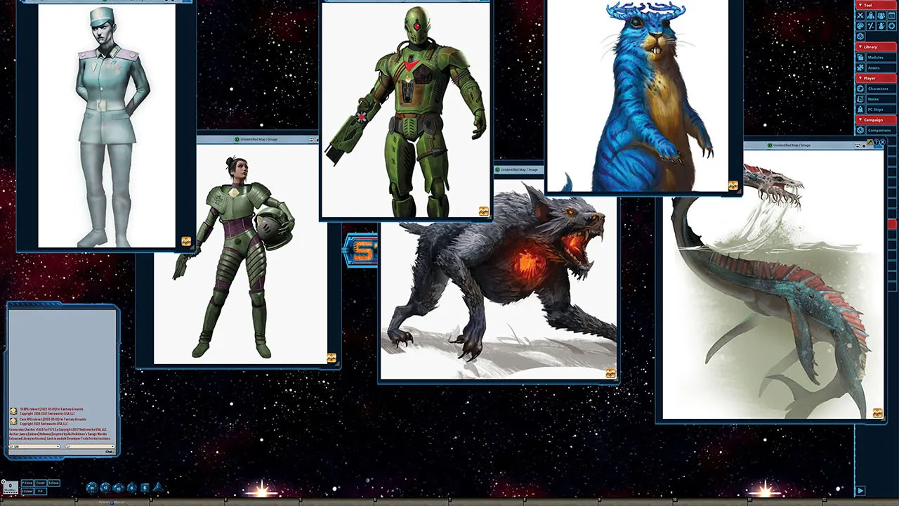 Fantasy Grounds - Starfinder RPG - Starfinder Adventure Path #42: Whispers of the Eclipse (Horizons of the Vast 3 of 6) Screenshot 1
