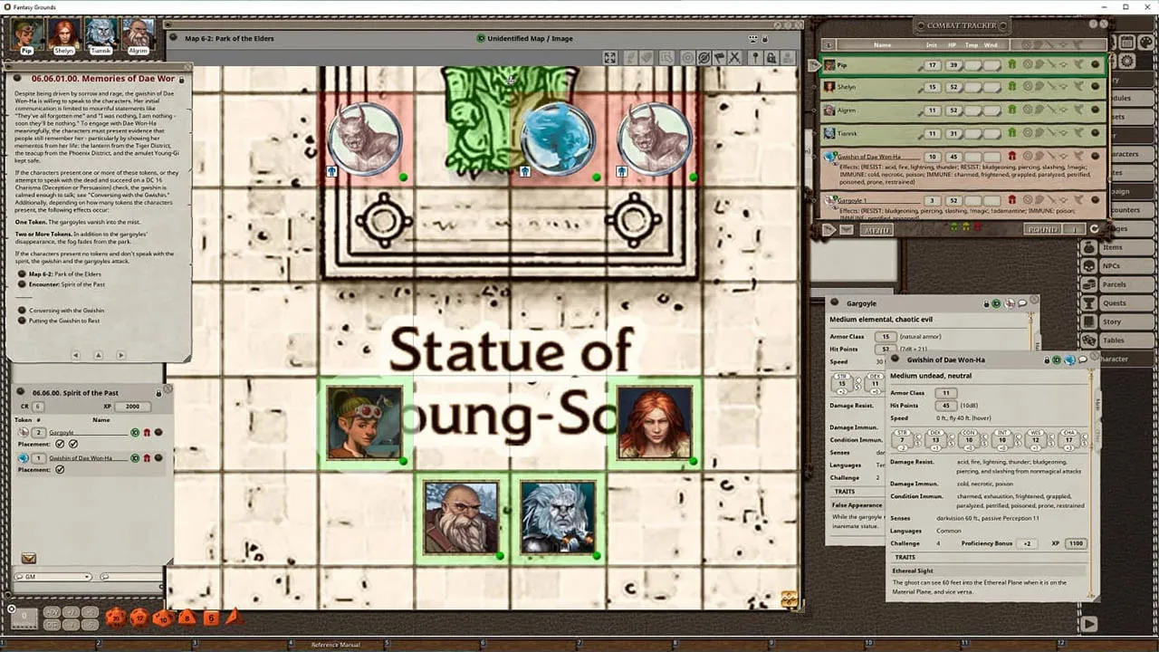 Fantasy Grounds - D&D Journeys through the Radiant Citadel Screenshot 6