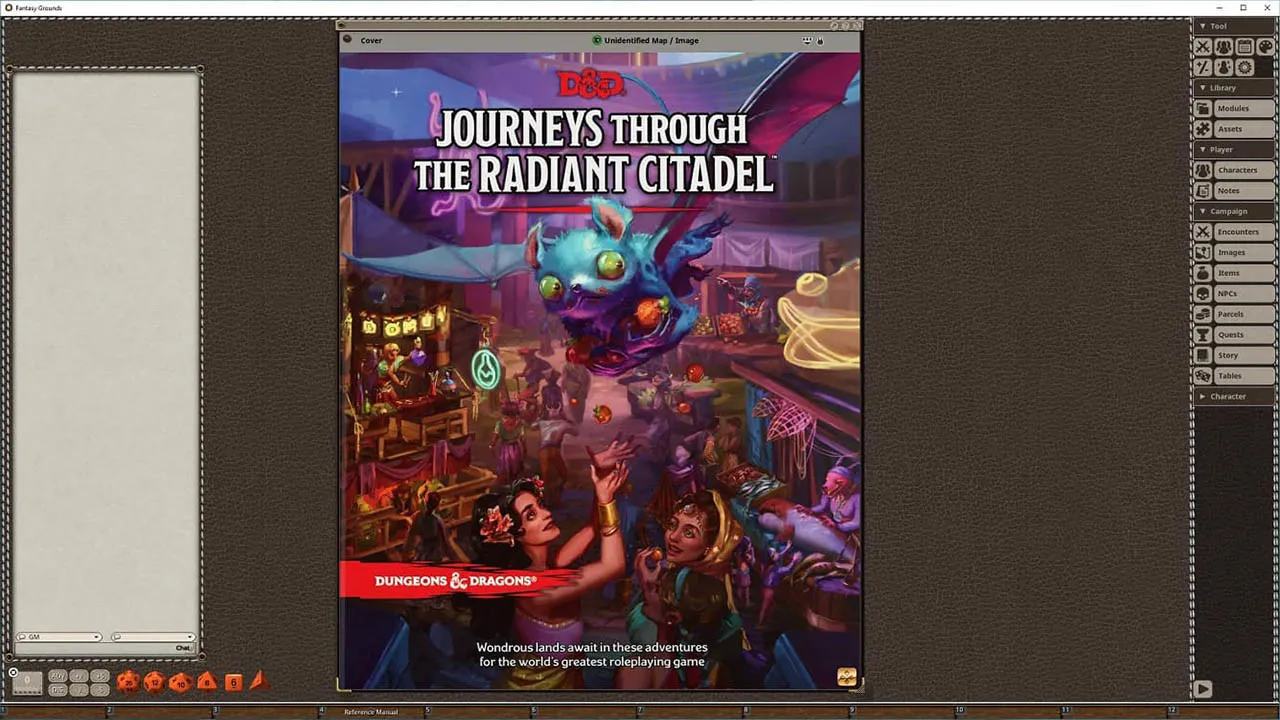 Fantasy Grounds - D&D Journeys through the Radiant Citadel Screenshot 4