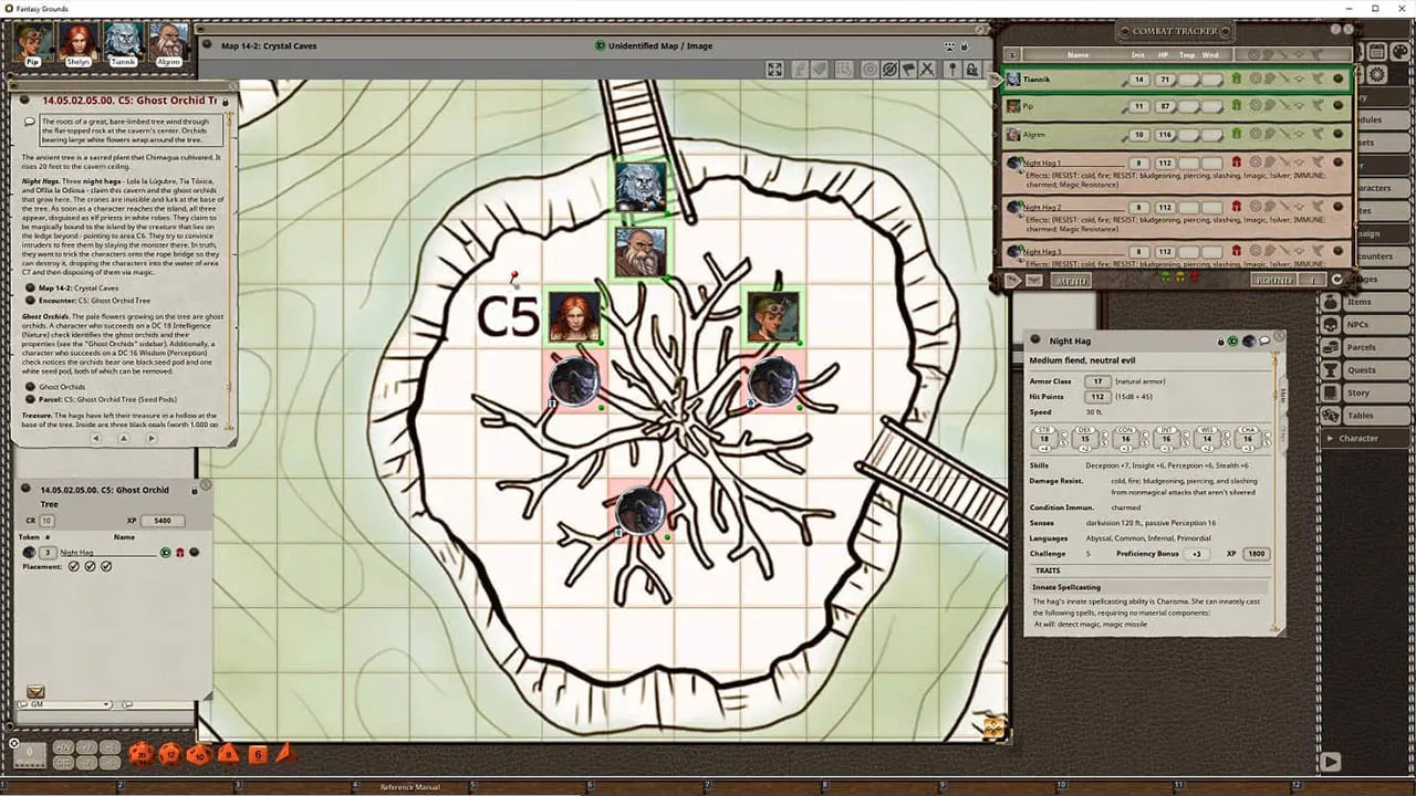 Fantasy Grounds - D&D Journeys through the Radiant Citadel Screenshot 2