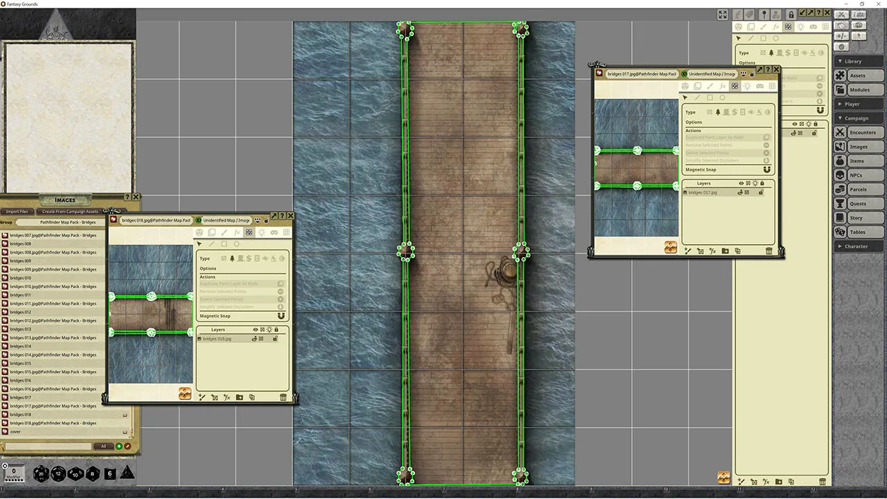 Fantasy Grounds - Pathfinder RPG - Map Pack: Bridges Screenshot 0
