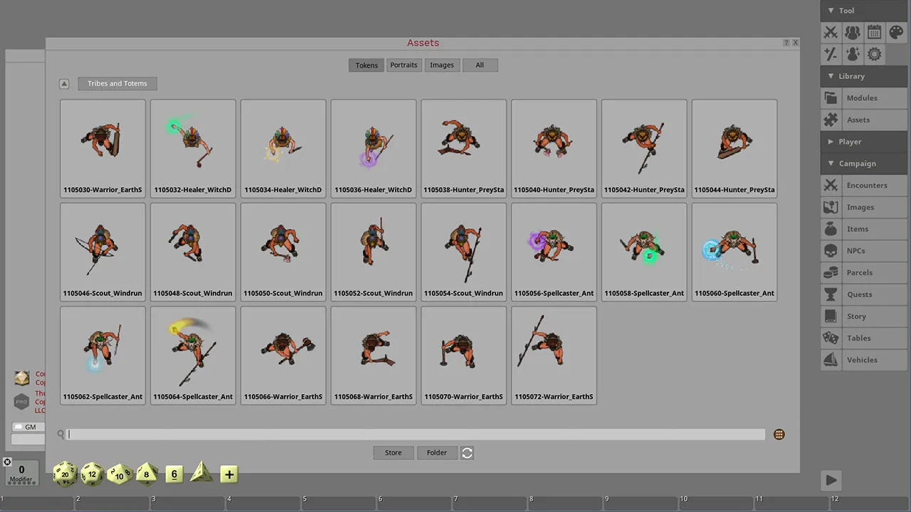 Fantasy Grounds - Tribes'N'Totems! Screenshot 3