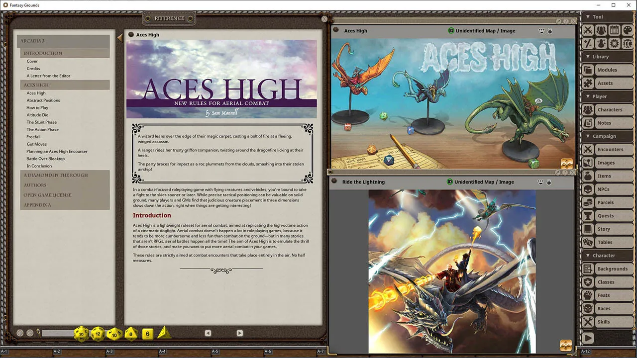Fantasy Grounds - Arcadia Issue 003 Screenshot 3