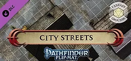 Fantasy Grounds - Pathfinder RPG - Pathfinder Flip-Map - Classic City Streets