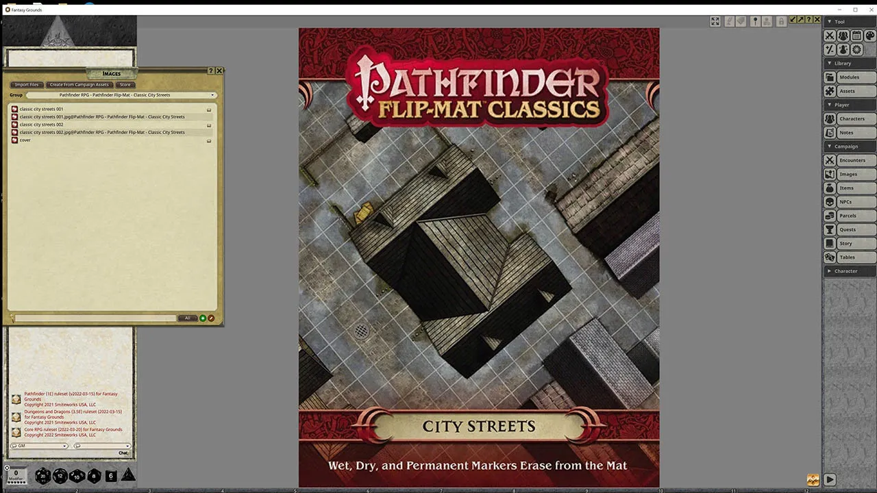 Fantasy Grounds - Pathfinder RPG - Pathfinder Flip-Map - Classic City Streets Screenshot 4