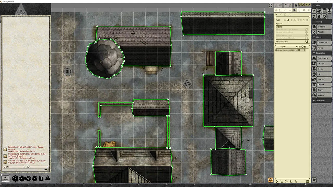 Fantasy Grounds - Pathfinder RPG - Pathfinder Flip-Map - Classic City Streets Screenshot 3