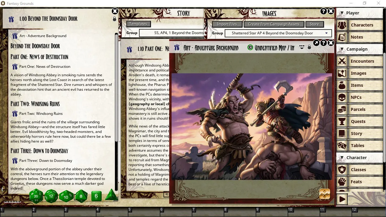 Fantasy Grounds - Pathfinder RPG - Shattered Star AP 4: Beyond the Doomsday Door Screenshot 2