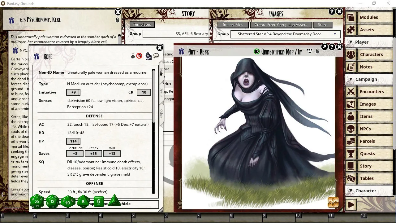 Fantasy Grounds - Pathfinder RPG - Shattered Star AP 4: Beyond the Doomsday Door Screenshot 1