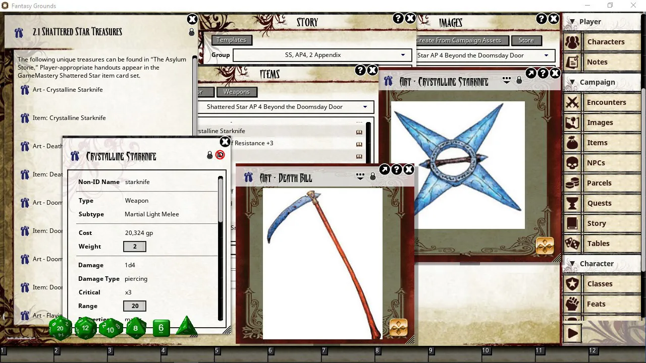 Fantasy Grounds - Pathfinder RPG - Shattered Star AP 4: Beyond the Doomsday Door Screenshot 0