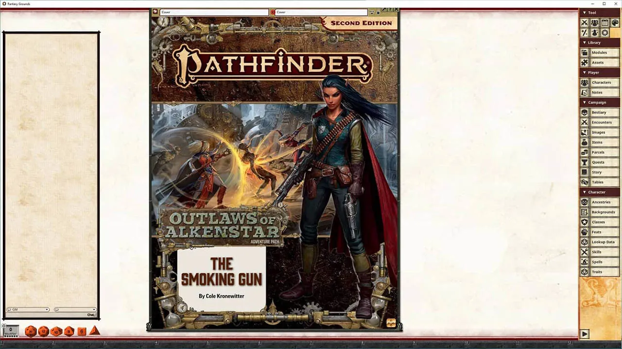 Fantasy Grounds - Pathfinder 2 RPG - Outlaws of Alkenstar AP 3: The Smoking Gun Screenshot 6