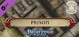 Fantasy Grounds - Pathfinder RPG - Pathfinder Flip-Mat - Classic Prison