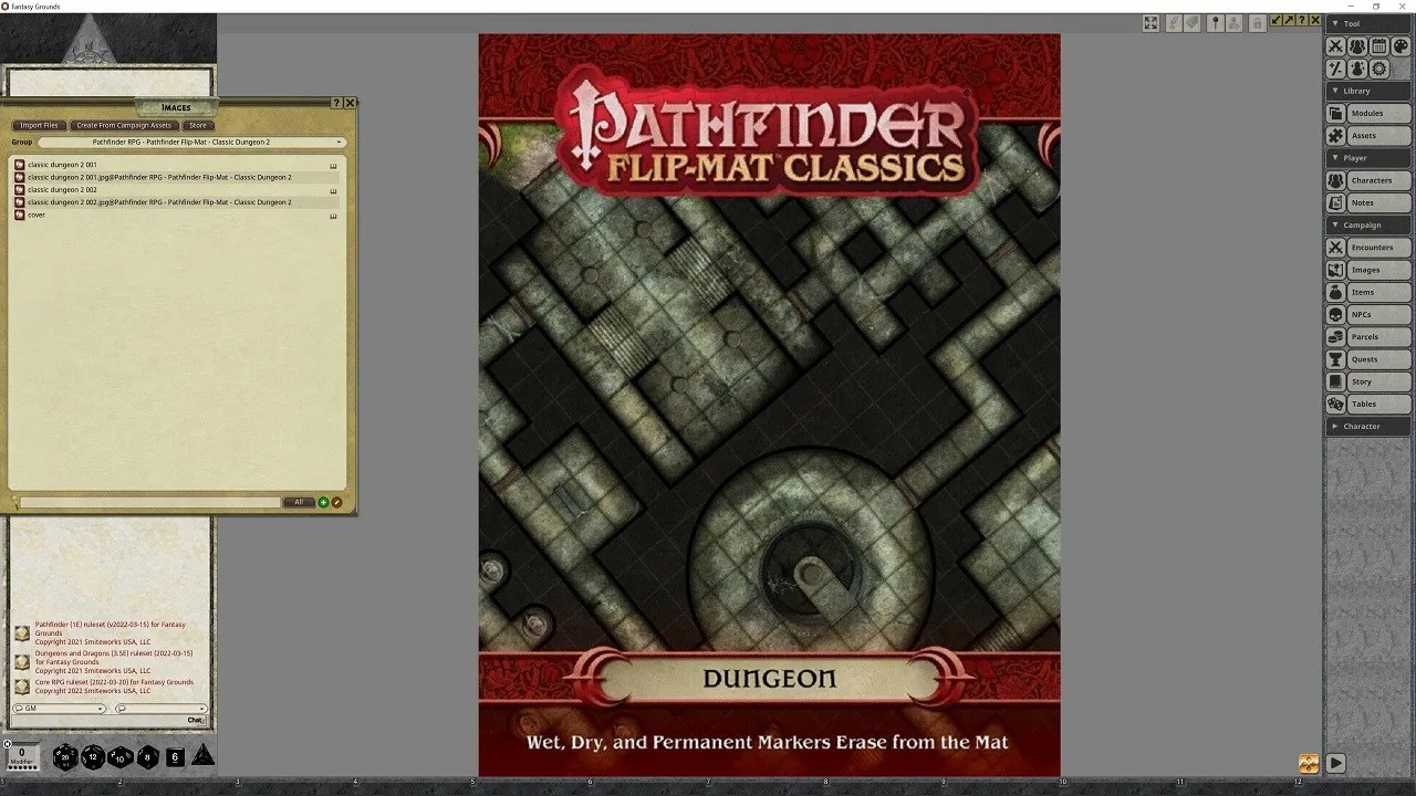 Fantasy Grounds - Pathfinder RPG - Pathfinder Flip-Mat - Classic Dungeon 2 Screenshot 2