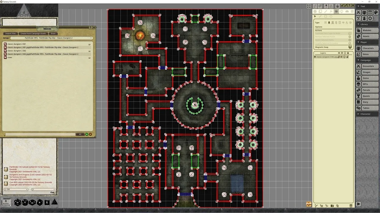 Fantasy Grounds - Pathfinder RPG - Pathfinder Flip-Mat - Classic Dungeon 2 Screenshot 3