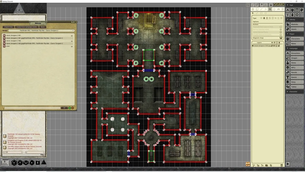 Fantasy Grounds - Pathfinder RPG - Pathfinder Flip-Mat - Classic Dungeon 2 Screenshot 4