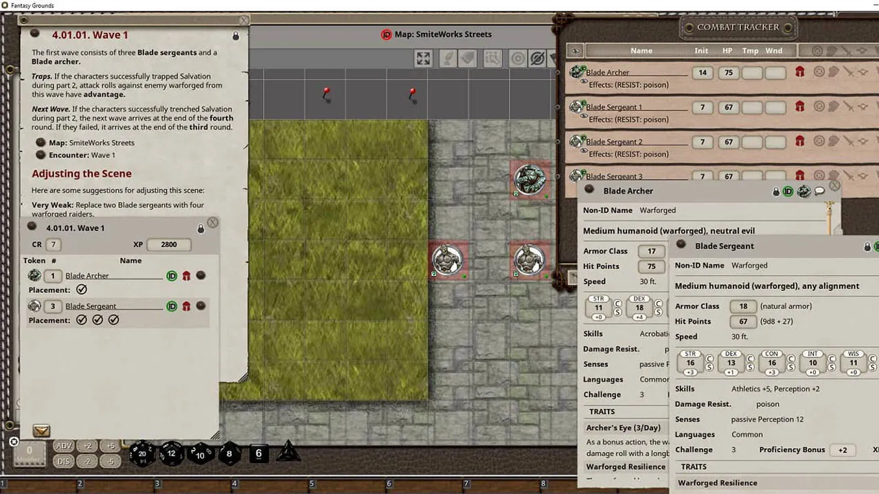 Fantasy Grounds - D&D Adventurers League EB-09 Lord Bucket Screenshot 3