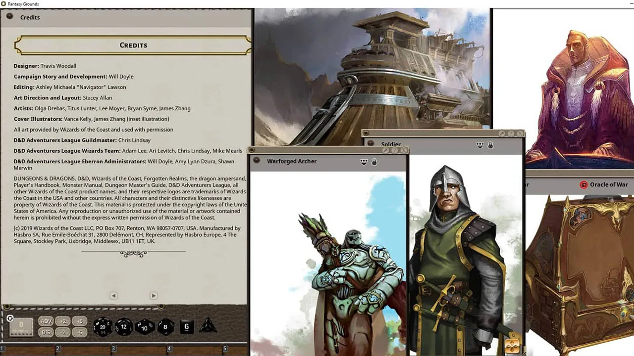 Fantasy Grounds - D&D Adventurers League EB-09 Lord Bucket Screenshot 1