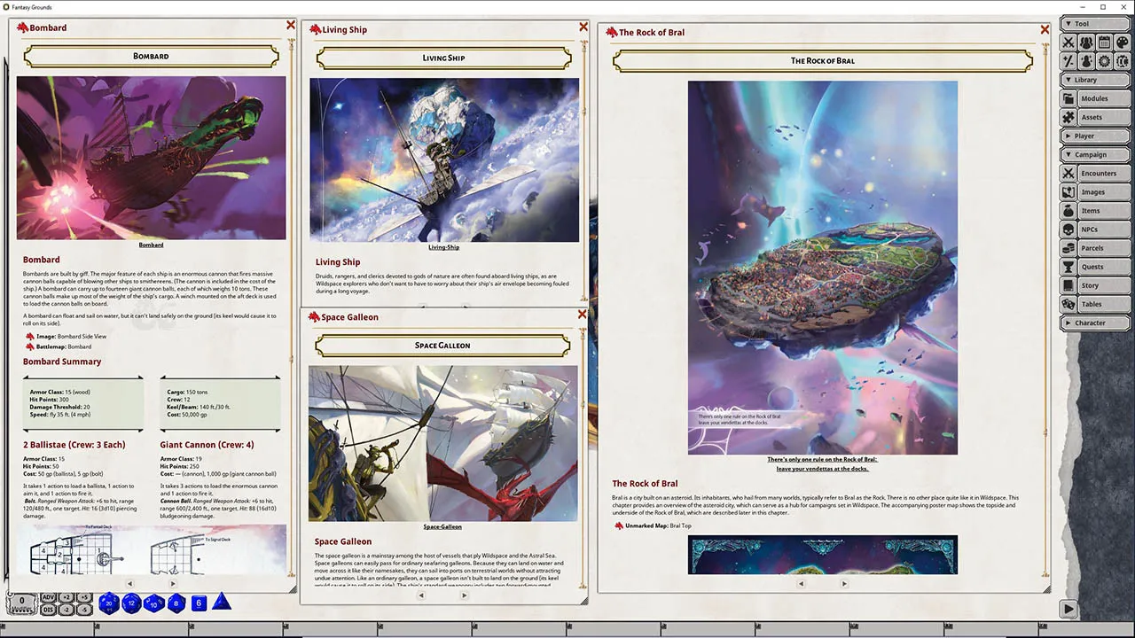 Fantasy Grounds - D&D Spelljammer: Adventures in Space Screenshot 3