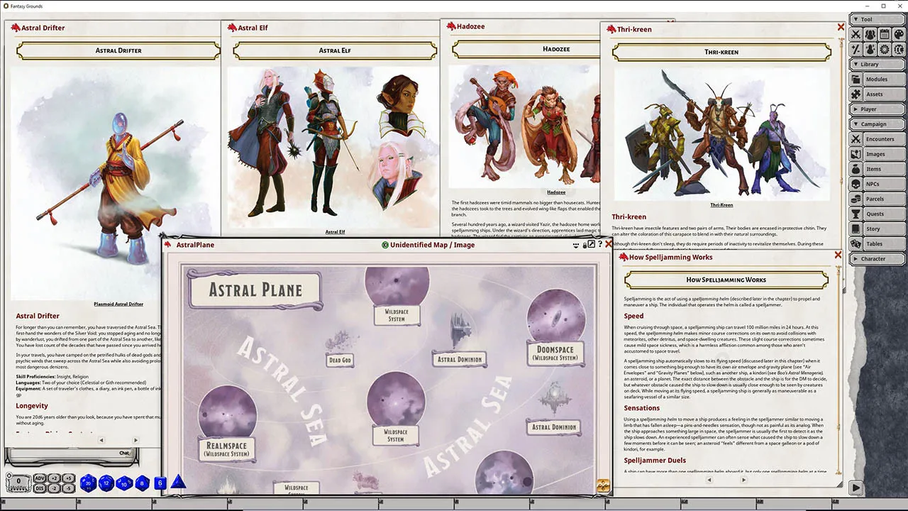 Fantasy Grounds - D&D Spelljammer: Adventures in Space Screenshot 2