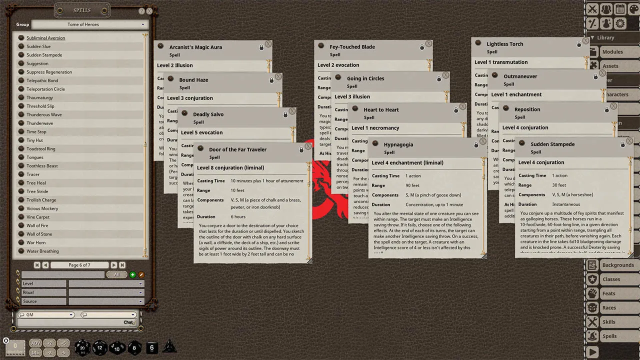 Fantasy Grounds - Tome of Heroes Screenshot 2