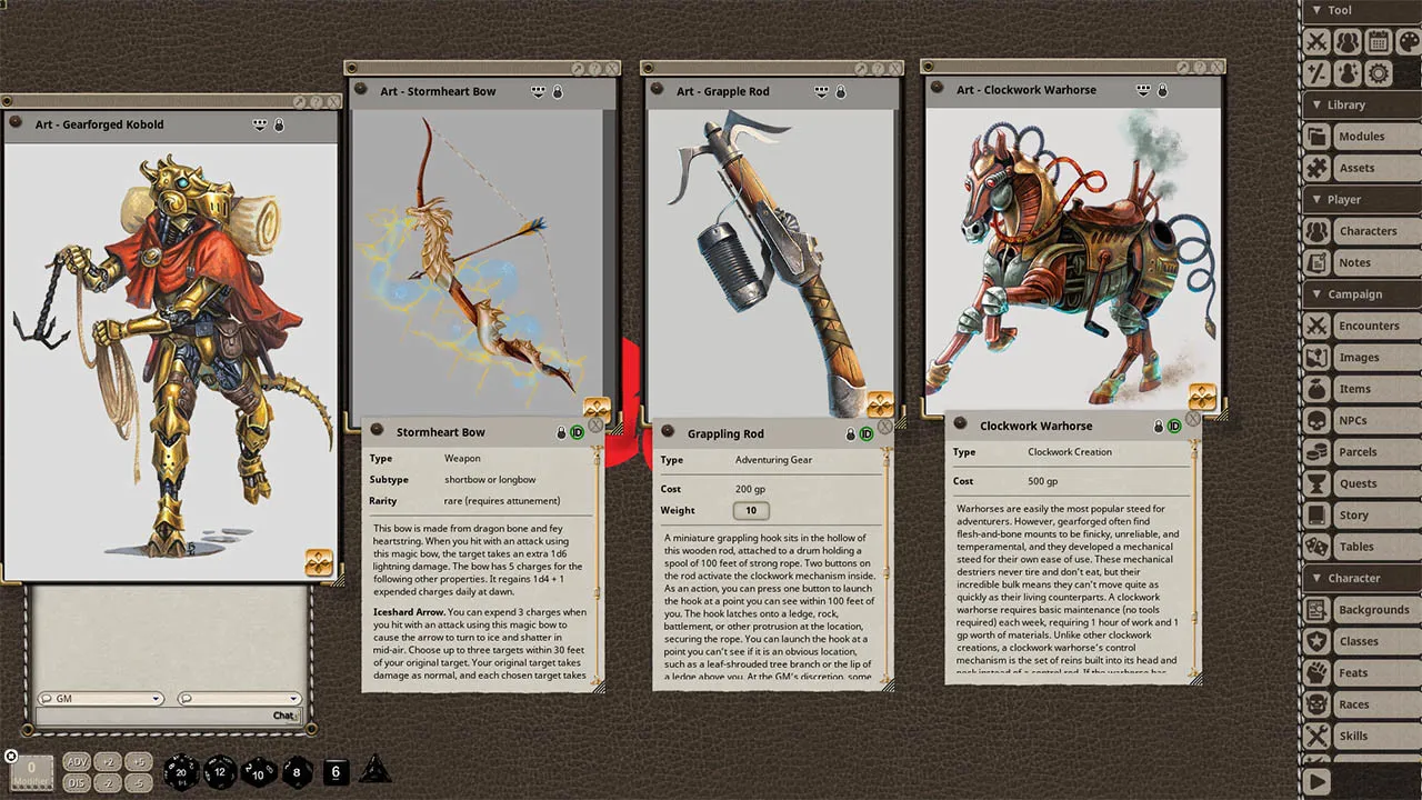 Fantasy Grounds - Tome of Heroes Screenshot 1