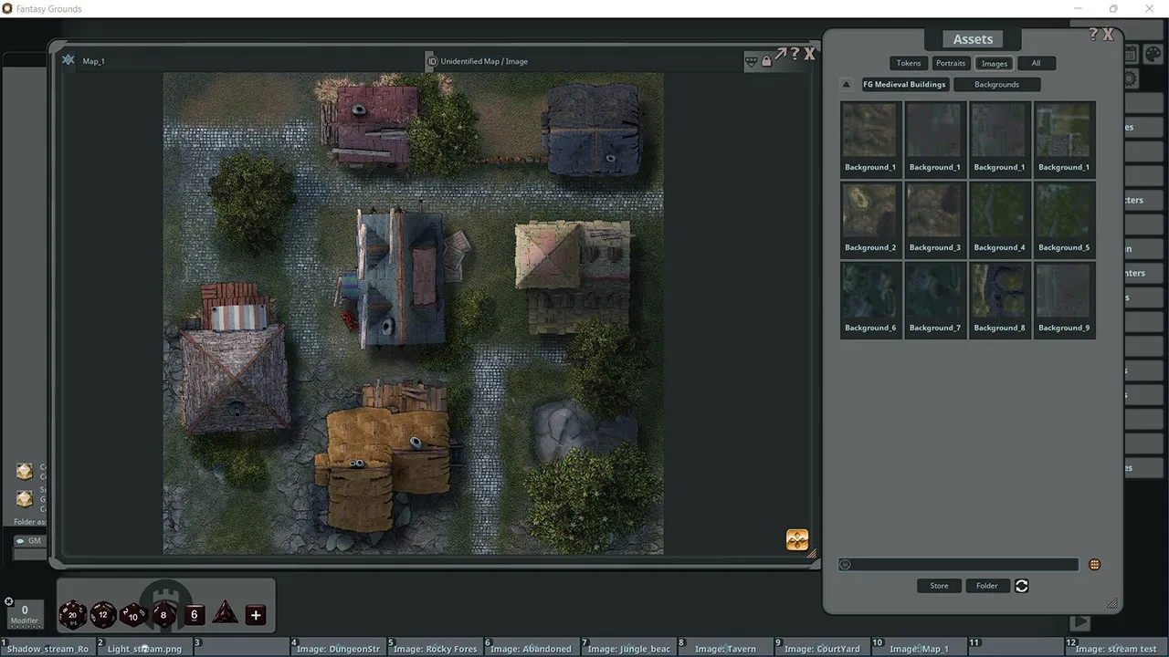 Fantasy Grounds - FG Medieval Buildings Map Pack Screenshot 1