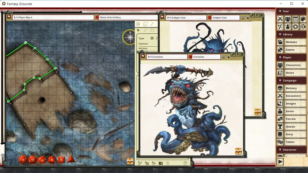 Fantasy Grounds - Pathfinder 2 RPG - Pathfinder Bounty #15: Treasure off the Coast Screenshot 3