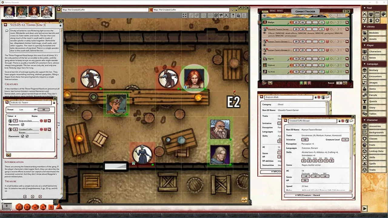 Fantasy Grounds - Pathfinder 2 RPG - Blood Lords AP 1: Zombie Feast Screenshot 5