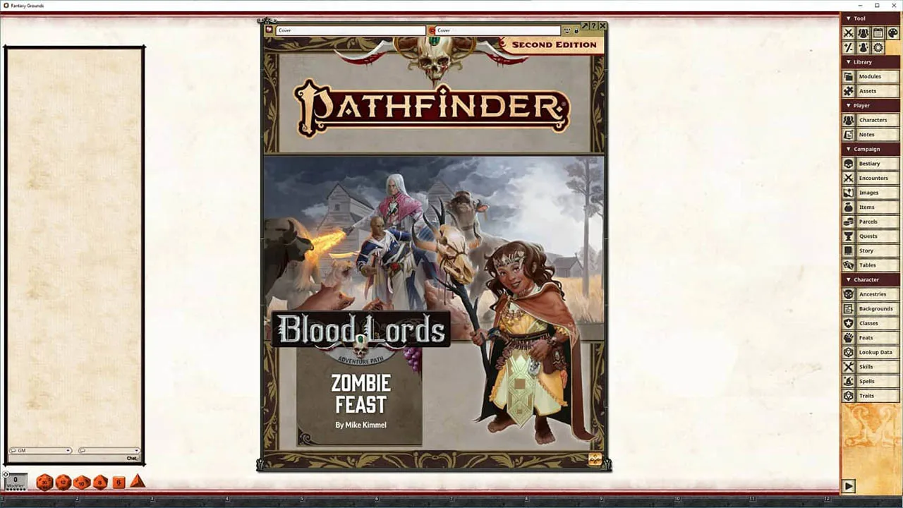 Fantasy Grounds - Pathfinder 2 RPG - Blood Lords AP 1: Zombie Feast Screenshot 0